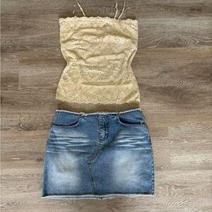 Bubblegum Denim Jeans with Pink Label